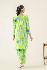 2-PC Printed Lawn Shirt with Straight Trouser SCPM3-0028A